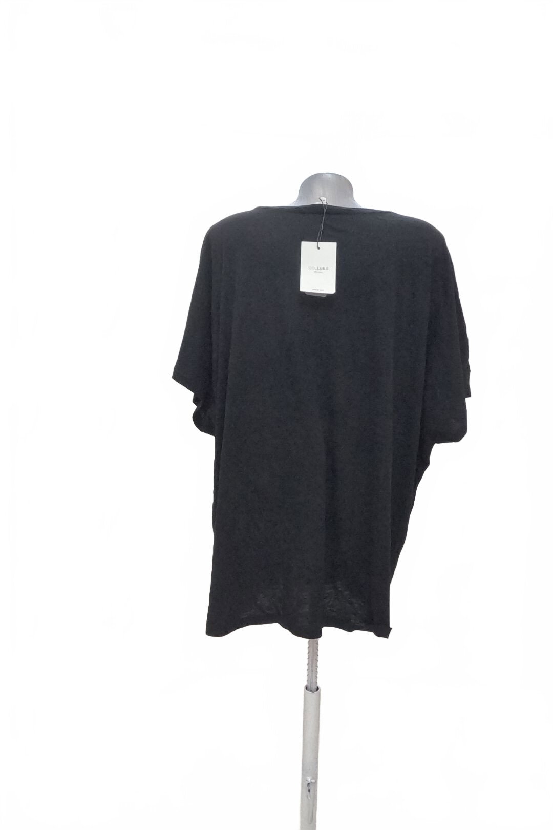 Damen -T-ShirtCellbesohne Aufdruck,farbeschwarz,größe58