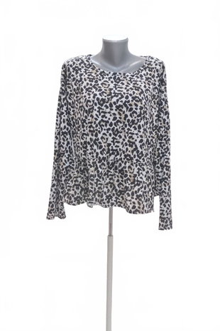 Damen -T-ShirtGenesisohne Aufdruck,farbeanimal-print,größe52