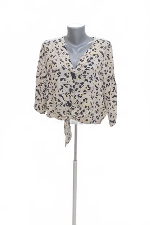 Damen bluse : Brand,Farbeanimal-print,größe: size