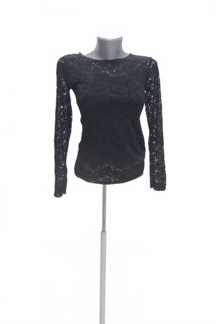 Damen -T-ShirtGenesisohne Aufdruck,farbeschwarz,größeS