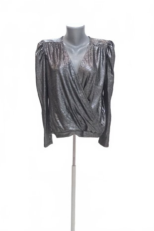 Damen -T-ShirtBy Veryohne Aufdruck,farbesilber,größe40