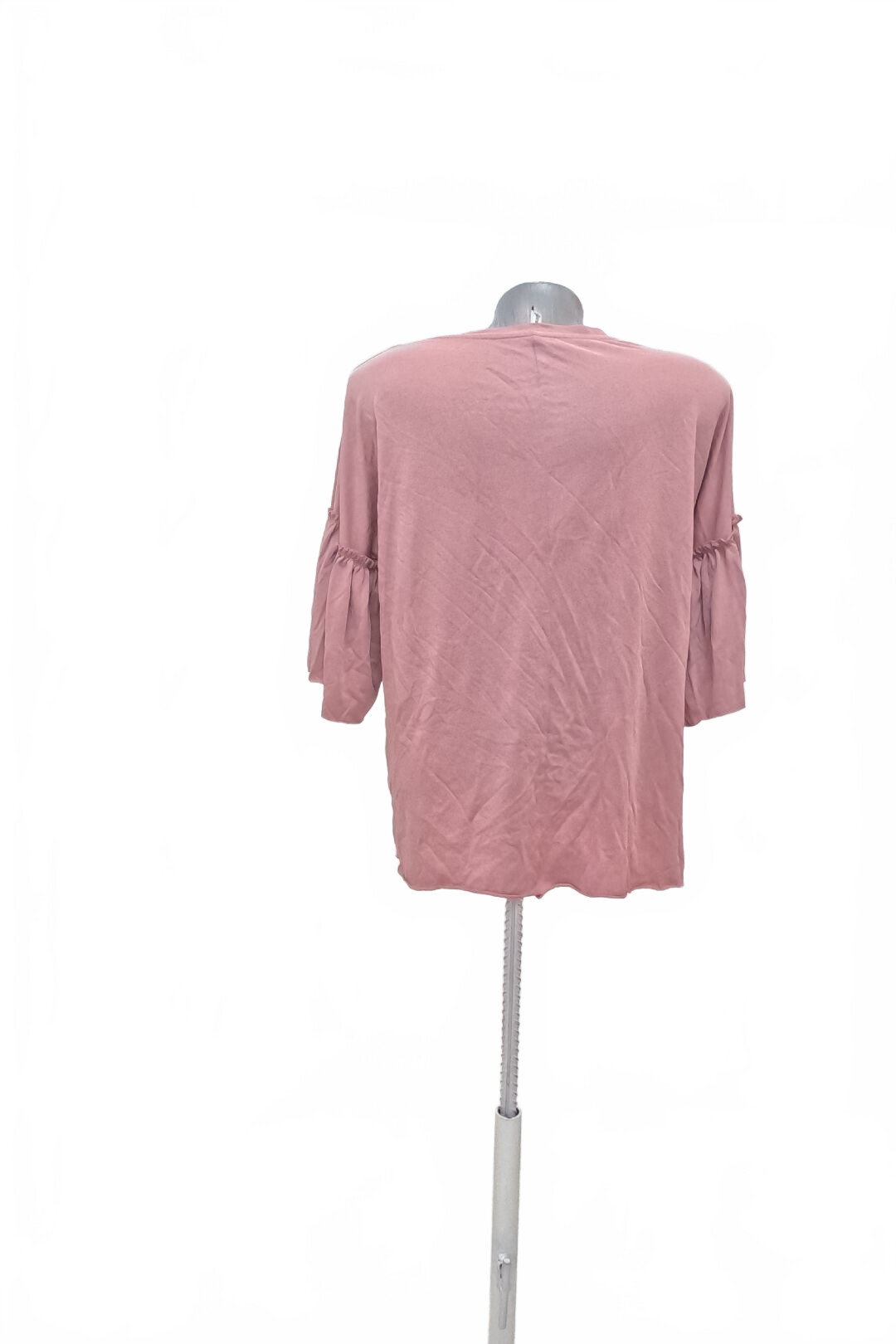 Damen -T-ShirtStradivariusohne Aufdruck,farberute,größeS