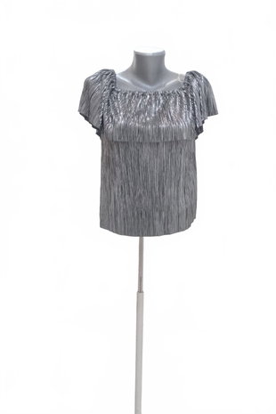 Damen -T-ShirtPrimarkohne Aufdruck,farbesilber,größe40