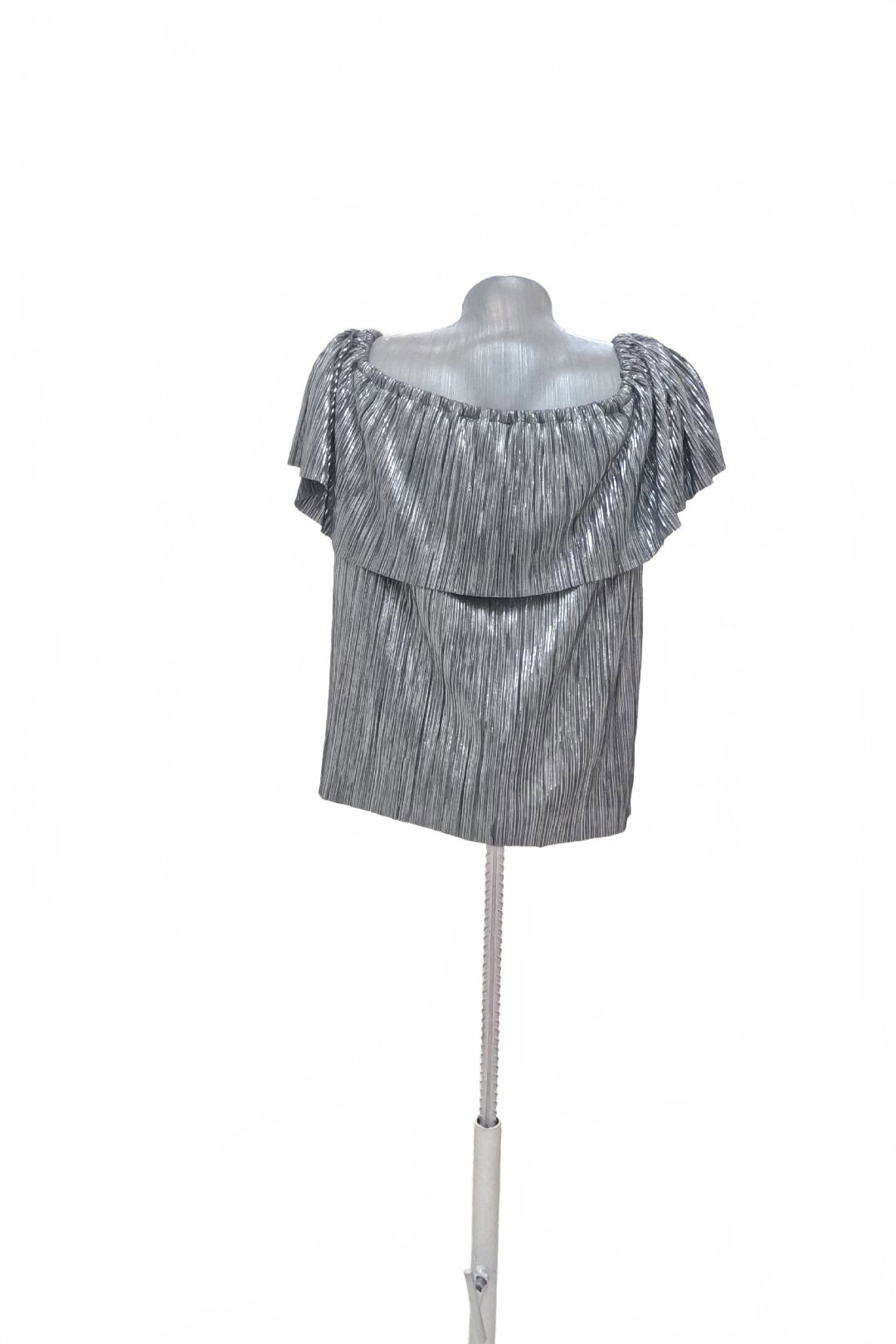 Damen -T-ShirtPrimarkohne Aufdruck,farbesilber,größe40