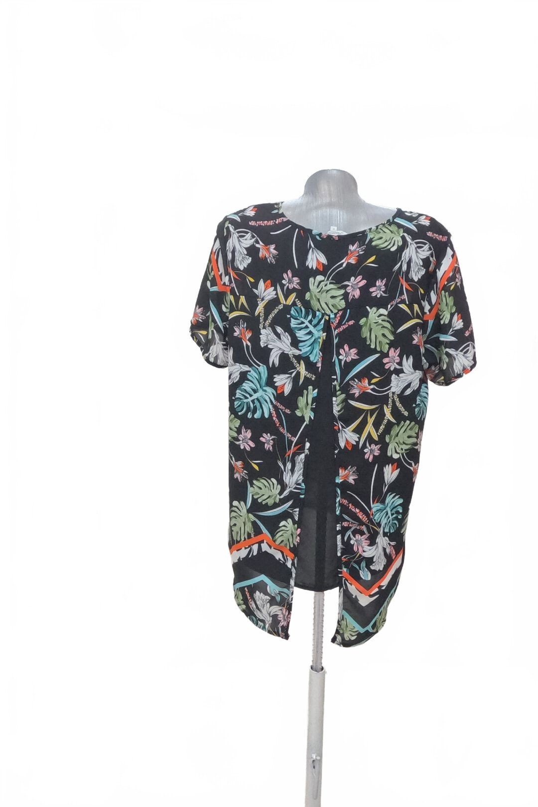 Damen -T-ShirtGenesisohne Aufdruck,farbegeblümt,größe42