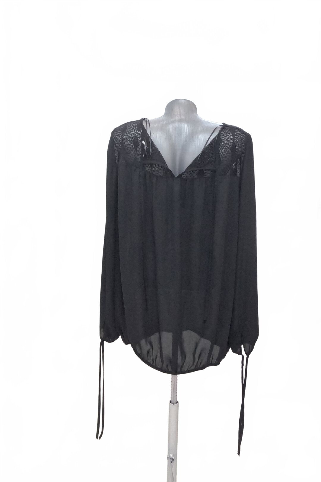 Damen -T-ShirtF&Fohne Aufdruck,farbeschwarz,größe44