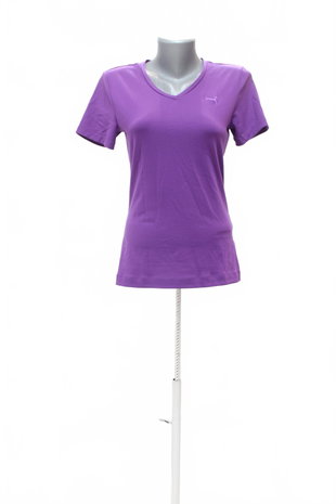 Damen -T-ShirtPumaohne Aufdruck,farbeviolett,größe38