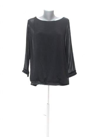 Damen -T-ShirtTom Tailorohne Aufdruck,farbeschwarz,größe44