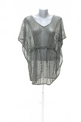 Damen -T-ShirtAtmosphereohne Aufdruck,farbegrau,größeS