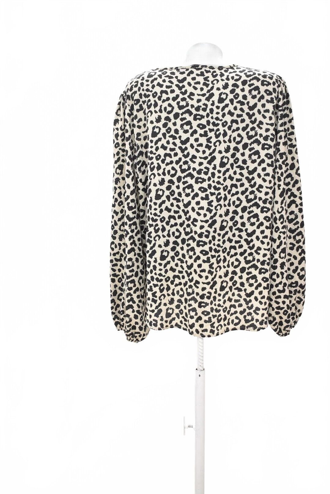 Damen -T-ShirtSheinohne Aufdruck,farbeanimal-print,größeXL