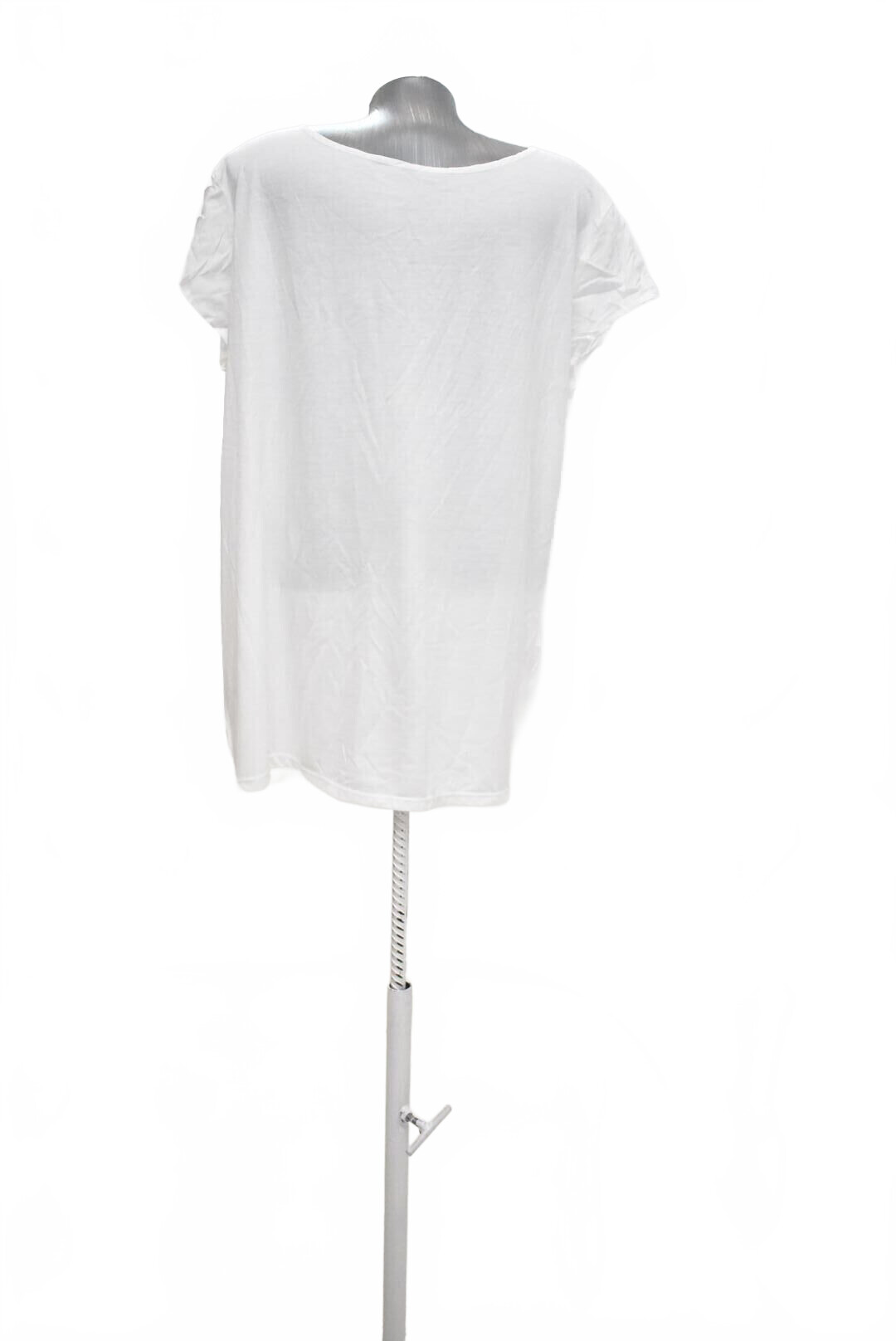 Damen -T-ShirtGenesisohne Aufdruck,farbeweiss,größeL