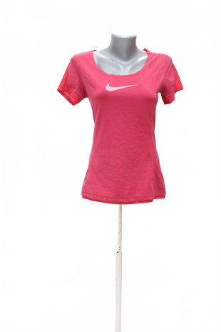 Damen -T-ShirtNikeohne Aufdruck,farberute,größeS