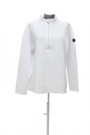 Damen -T-ShirtAlpine Proohne Aufdruck,farbeweiss,größe2XL
