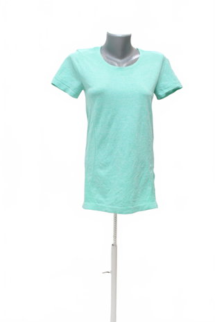 Damen -T-ShirtTchiboohne Aufdruck,farbetůrkis,größeS