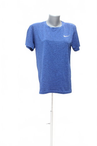 Damen -T-ShirtNikeohne Aufdruck,farbeblau,größeL