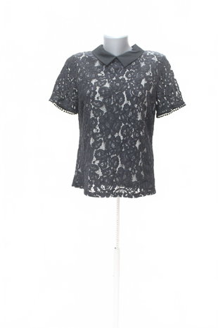 Damen -T-ShirtGenesisohne Aufdruck,farbeschwarz,größeM