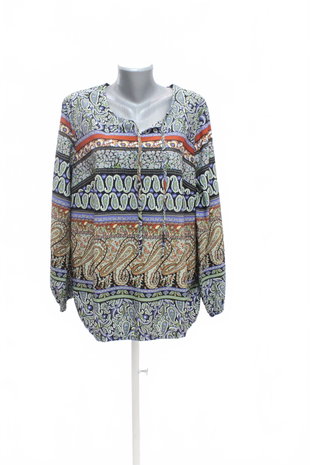 Damen -T-ShirtGenesisohne Aufdruck,farbegemustert,größeXL