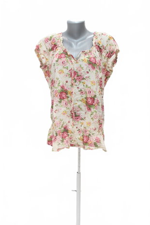 Damen -T-ShirtEspritohne Aufdruck,farbegeblümt,größe44