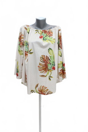 Damen -T-ShirtGenesisohne Aufdruck,farbegemustert,größeL