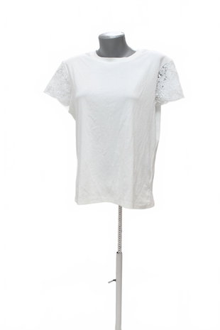 Damen -T-ShirtGenesisohne Aufdruck,farbeweiss,größeM
