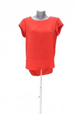 Damen -T-ShirtOnlyohne Aufdruck,farberot,größe38