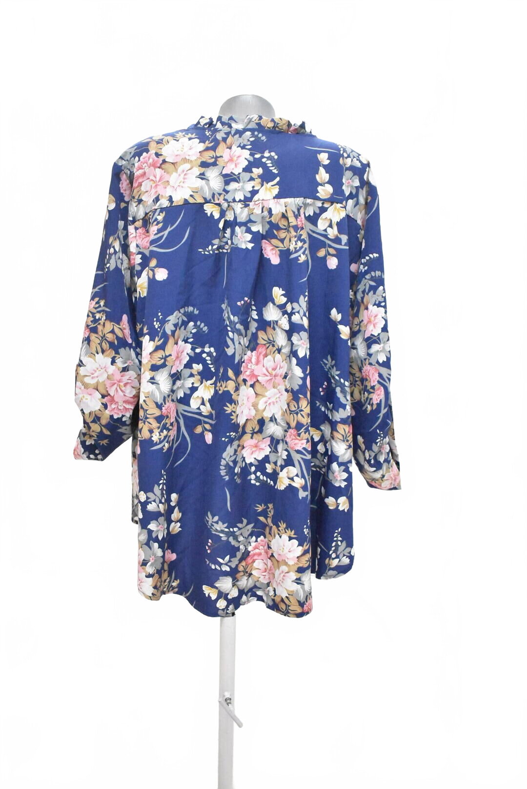 Damen -T-ShirtGenesisohne Aufdruck,farbegeblümt,größeXL