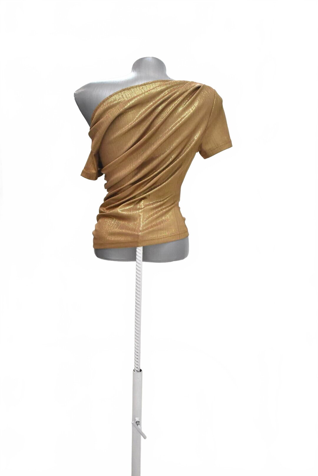 Damen -T-ShirtSheinohne Aufdruck,farbegold,größe38