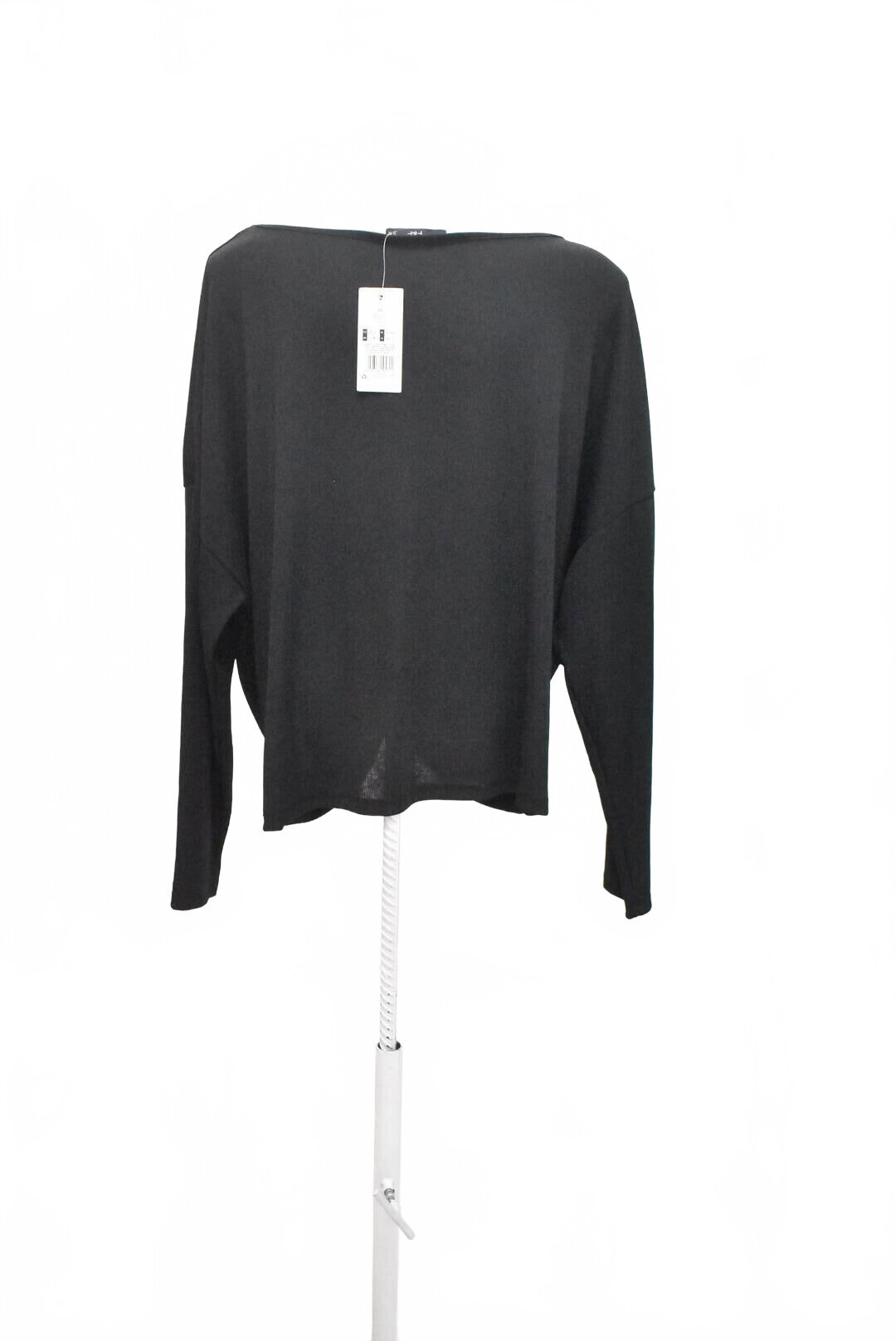 Damen -T-ShirtF&Fohne Aufdruck,farbeschwarz,größe46