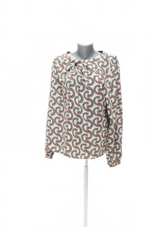 Damen -T-ShirtCommaohne Aufdruck,farbegemustert,größe46