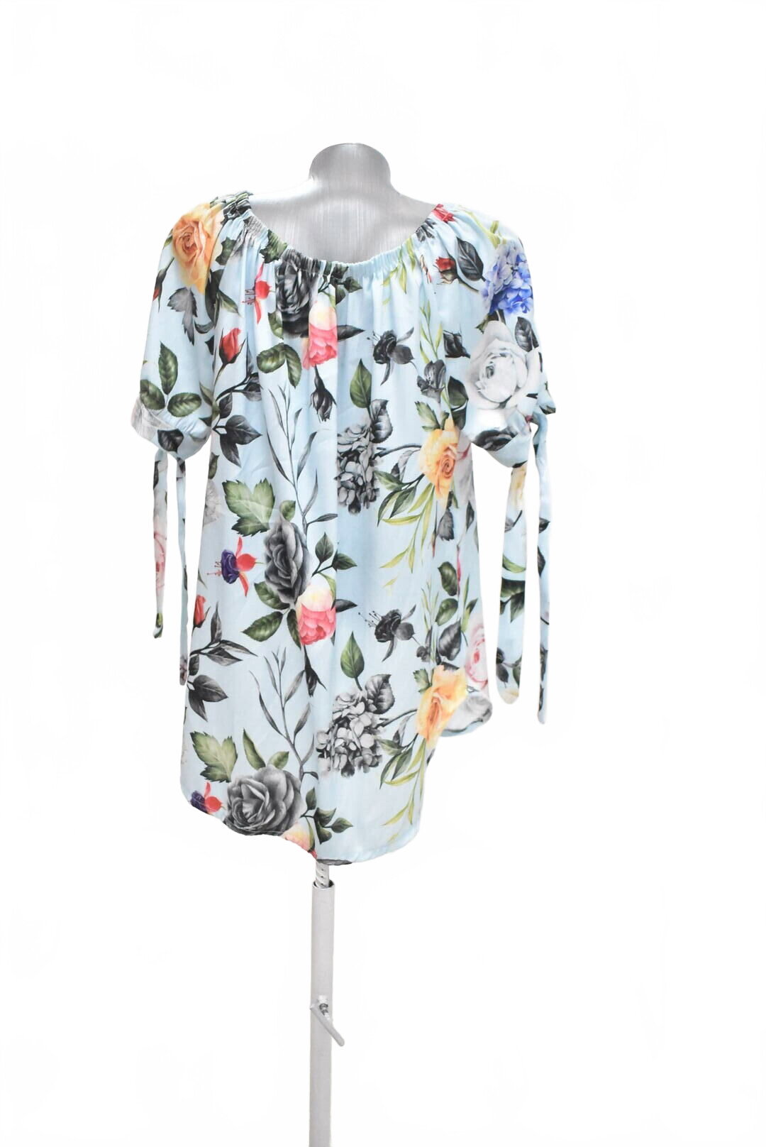 Damen -T-ShirtGenesisohne Aufdruck,farbegeblümt,größeL