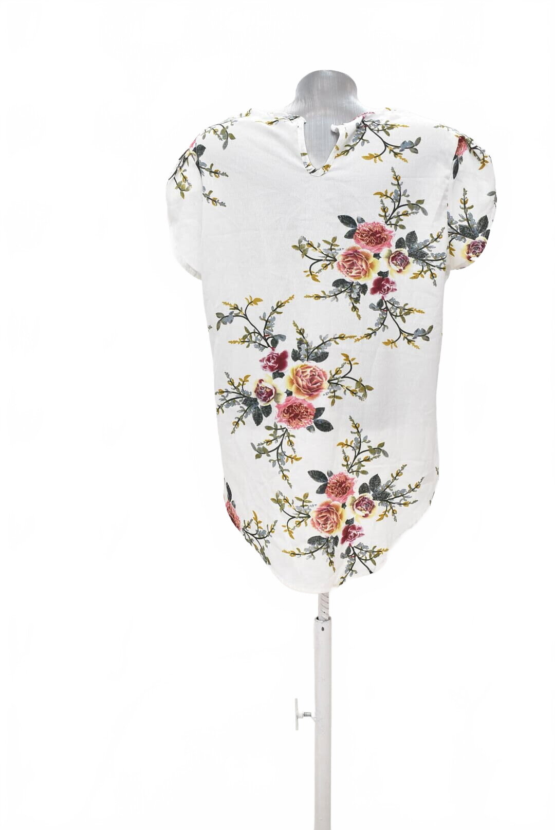 Damen -T-ShirtSheinohne Aufdruck,farbegeblümt,größe44