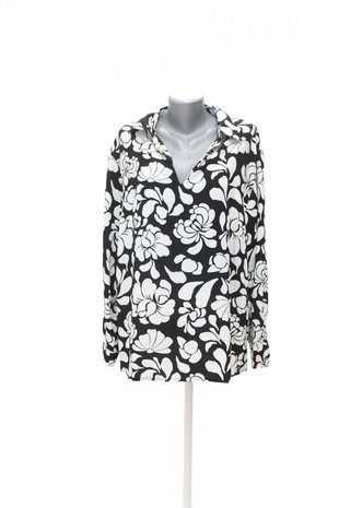 Damen -T-ShirtGenesisohne Aufdruck,farbegeblümt,größeXL