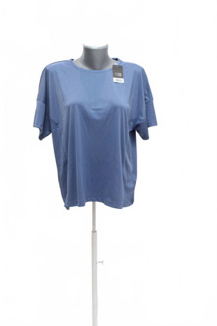 Damen -T-ShirtNewcentialohne Aufdruck,farbeblau,größeM