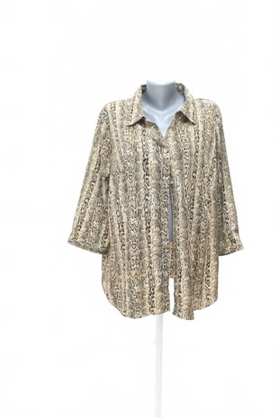 Damen bluse : Brand,Farbeanimal-print,größe: size