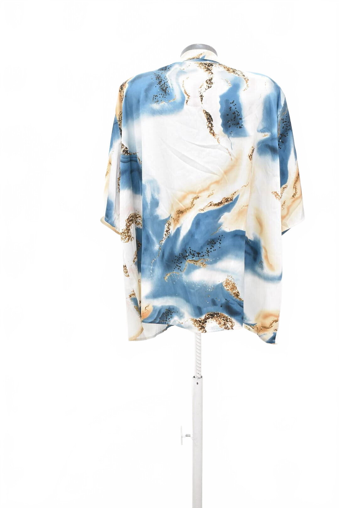 Damen -T-ShirtSheinohne Aufdruck,farbegemustert,größe3XL