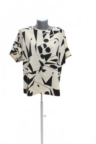 Damen -T-ShirtGenesisohne Aufdruck,farbegemustert,größeL