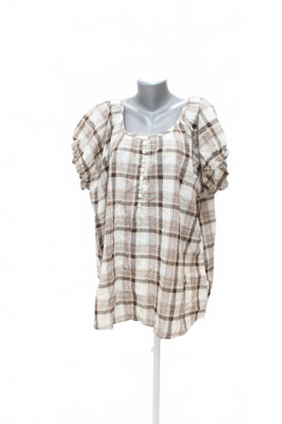 Damen -T-ShirtCellbesohne Aufdruck,farbegemustert,größe58