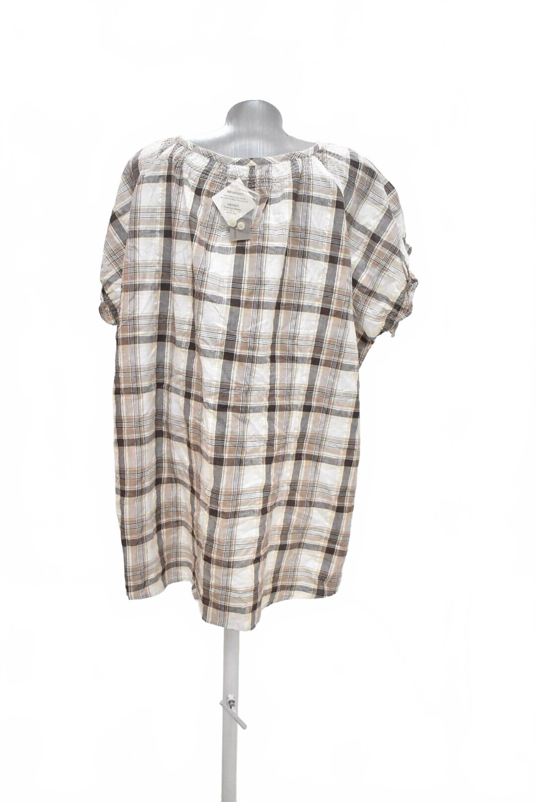 Damen -T-ShirtCellbesohne Aufdruck,farbegemustert,größe58
