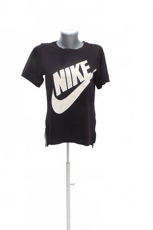 Damen -T-ShirtNikemit Aufdruck,farbeviolett,größeXS