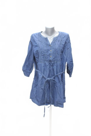 Damen -T-ShirtGeorgeohne Aufdruck,farbeblau,größe46