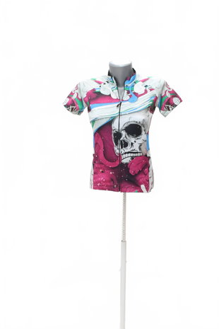 Damen -T-ShirtGenesisohne Aufdruck,farbegemustert,größeS