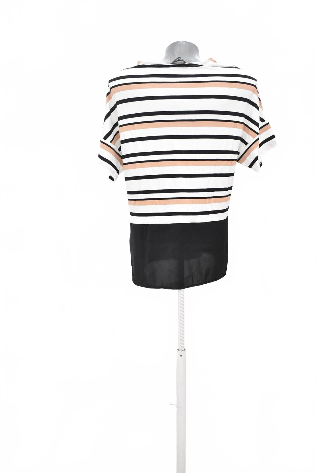 Damen -T-ShirtF&Fohne Aufdruck,farbegestreift,größe40