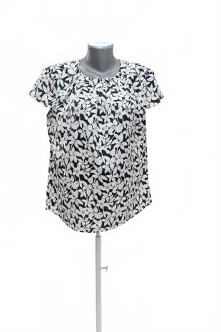 Damen -T-ShirtOrsayohne Aufdruck,farbegeblümt,größeL