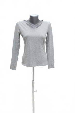 Damen -T-ShirtPrimarkohne Aufdruck,farbegrau,größeS