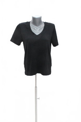 Damen -T-ShirtReservedohne Aufdruck,farbeschwarz,größeM