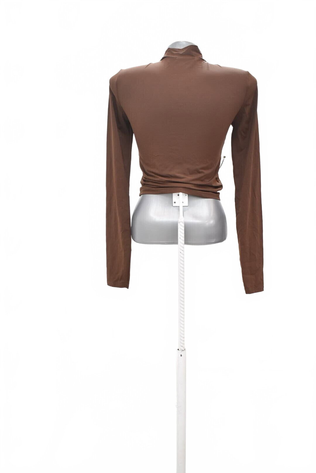 Damen -T-ShirtStradivariusohne Aufdruck,farbebraun,größeS