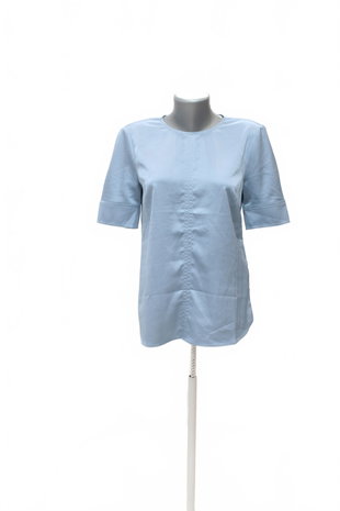 Damen -T-ShirtH&Mohne Aufdruck,farbeblau,größe38