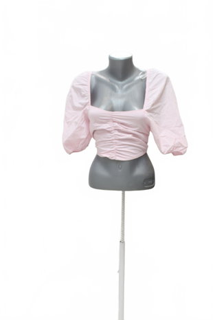 Damen -T-ShirtPull&Bearohne Aufdruck,farberute,größeS