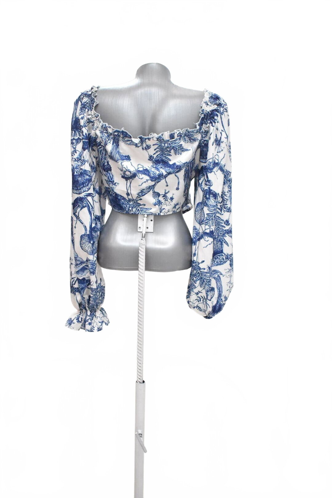 Damen -T-ShirtSheinohne Aufdruck,farbegeblümt,größe38