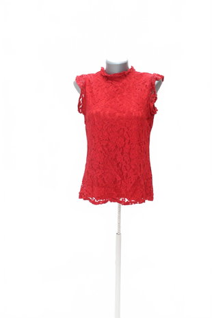 Damen -T-ShirtGateohne Aufdruck,farberot,größe38